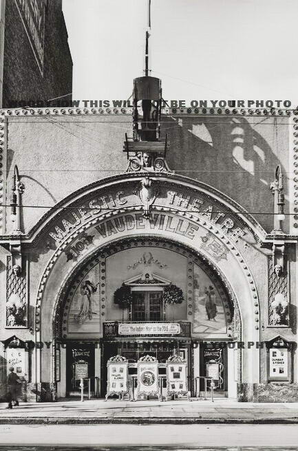 Majestic Theatre - Old Photo (newer photo)